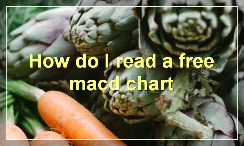 How do I read a free macd chart