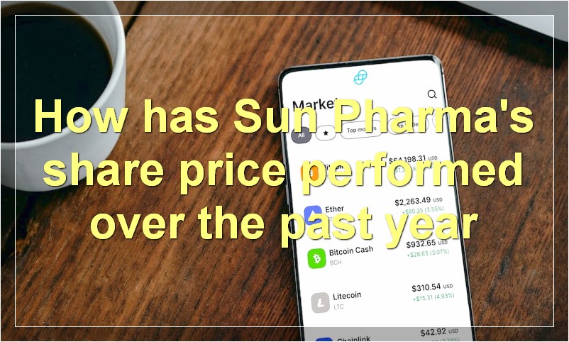 How has Sun Pharma's share price performed over the past year
