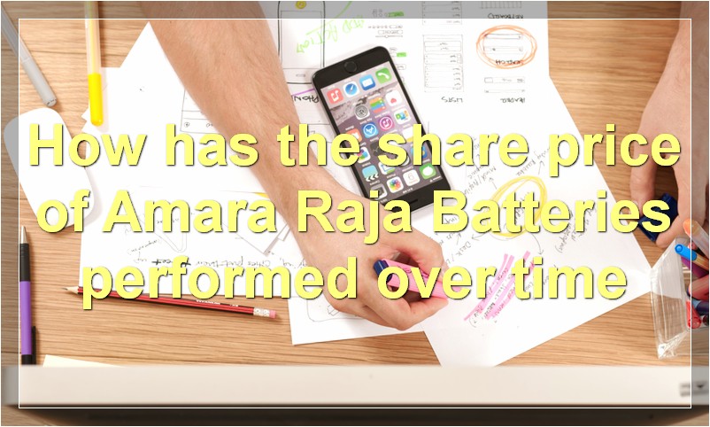 How has the share price of Amara Raja Batteries performed over time