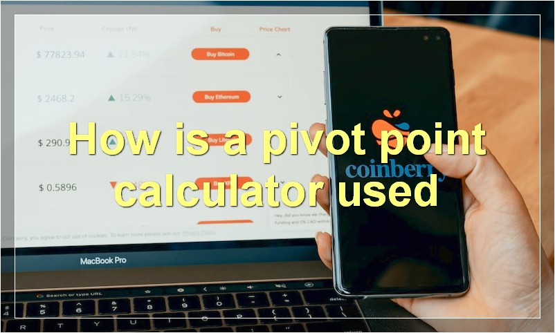 How is a pivot point indicator used