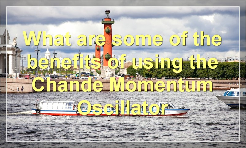 What are some of the benefits of using the Chande Momentum Oscillator