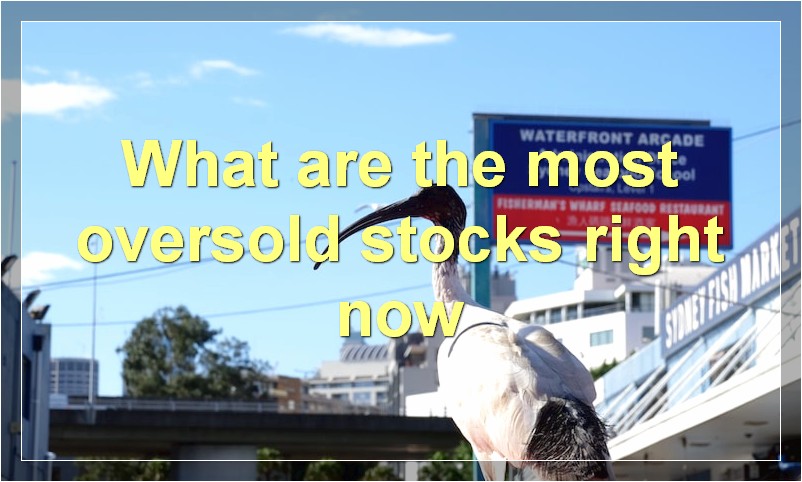What are the most oversold stocks right now