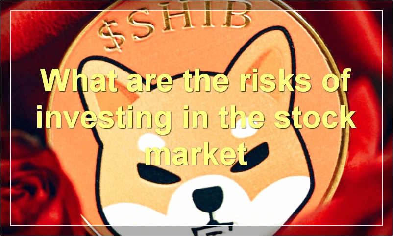 What are the risks of investing in the stock market