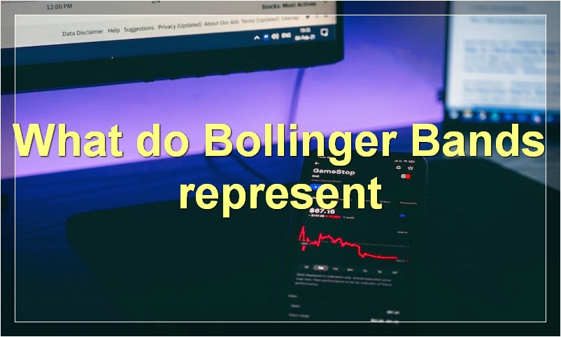 What do Bollinger Bands represent
