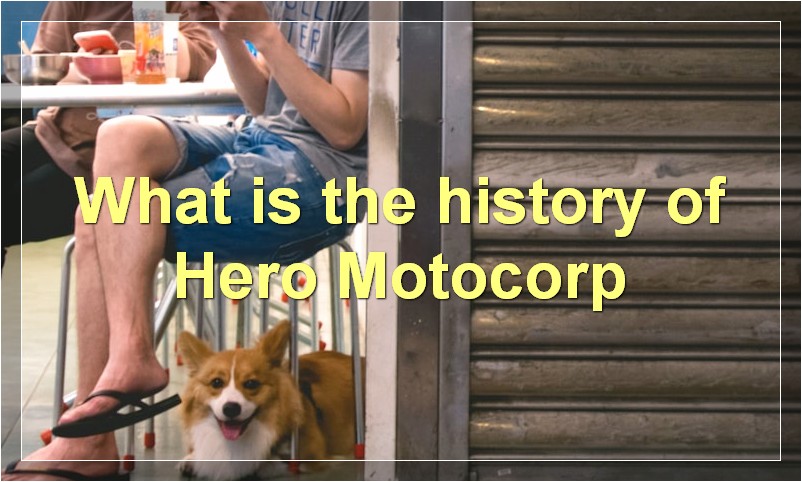 What is the history of Hero Motocorp