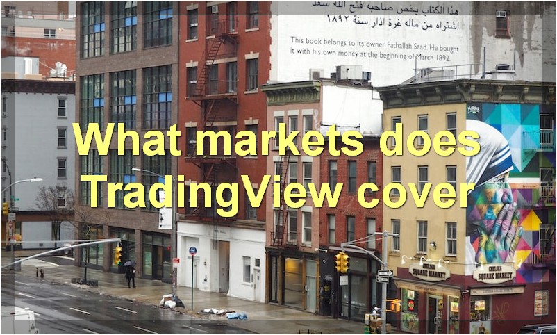 What markets does TradingView cover